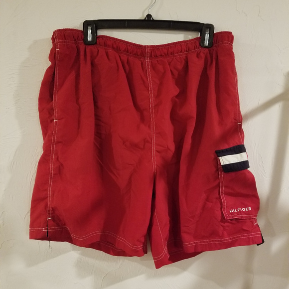 Tommy Hilfiger Other - Tommy Hilfiger bathing suit XL, Box Logo, Spellout